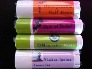 All natural homemade lip baums